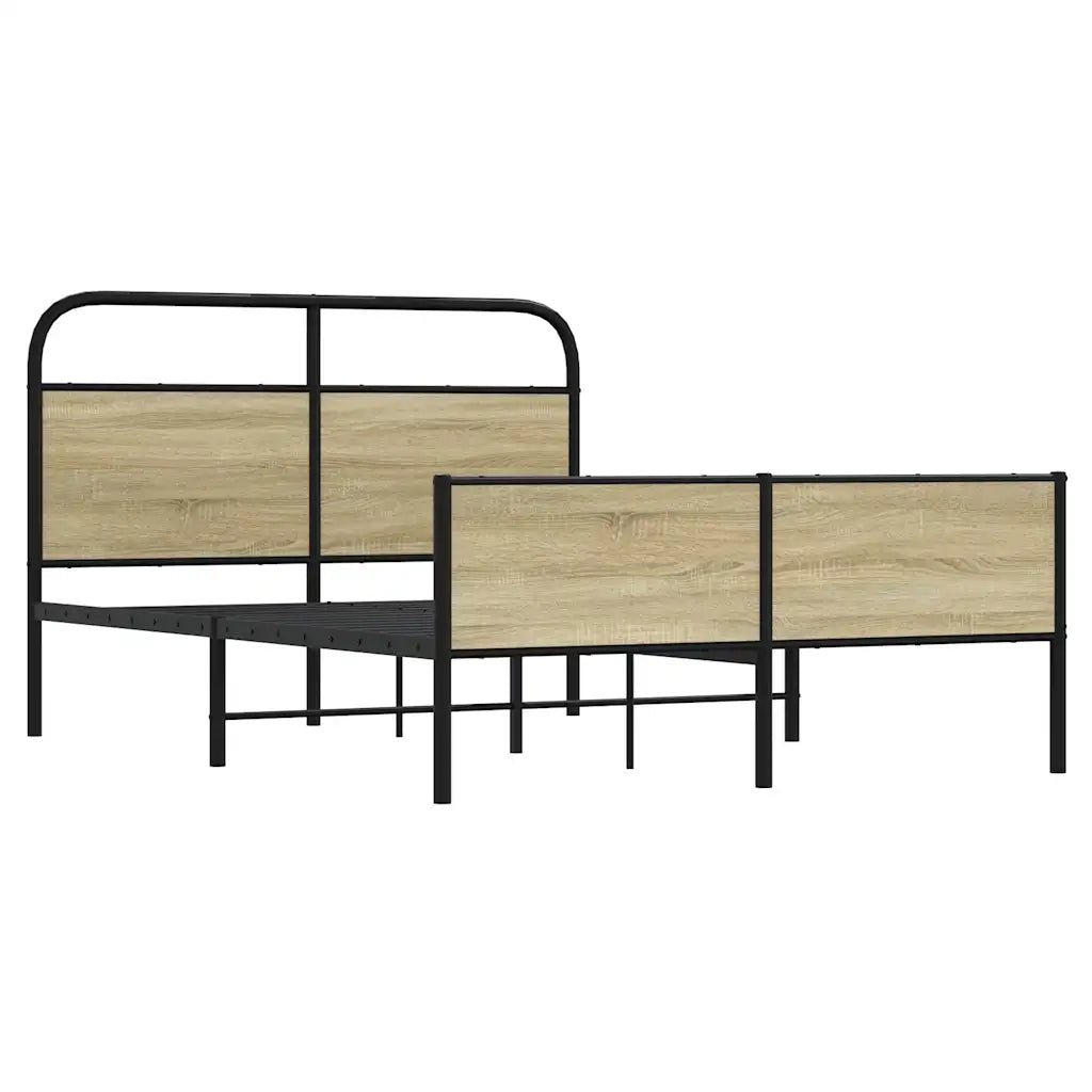 Giroletto senza Materasso Rovere Sonoma 140x190cm in Truciolato 4100446