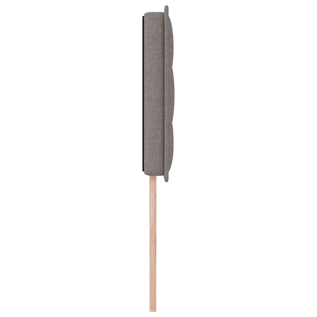 Testata LED Design Linee Tortora 90 cm Tessuto