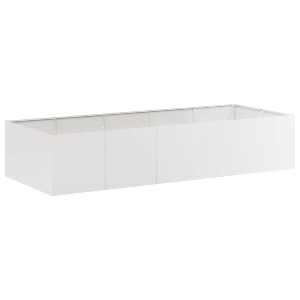 Fioriera 200x80x40 cm in Acciaio Inox 860756