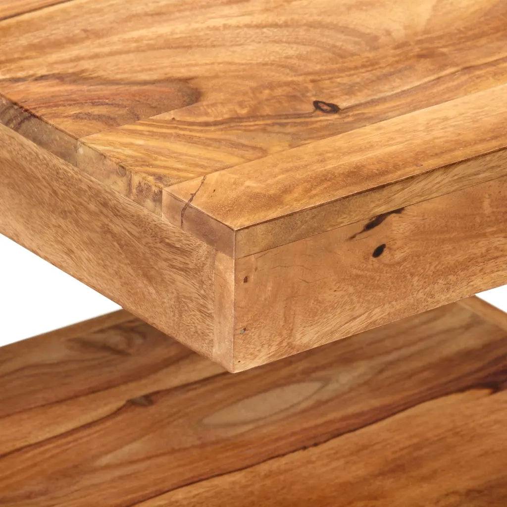 Tavolo da Salotto 45x45x40 cm in Legno Massello di Acacia 320200