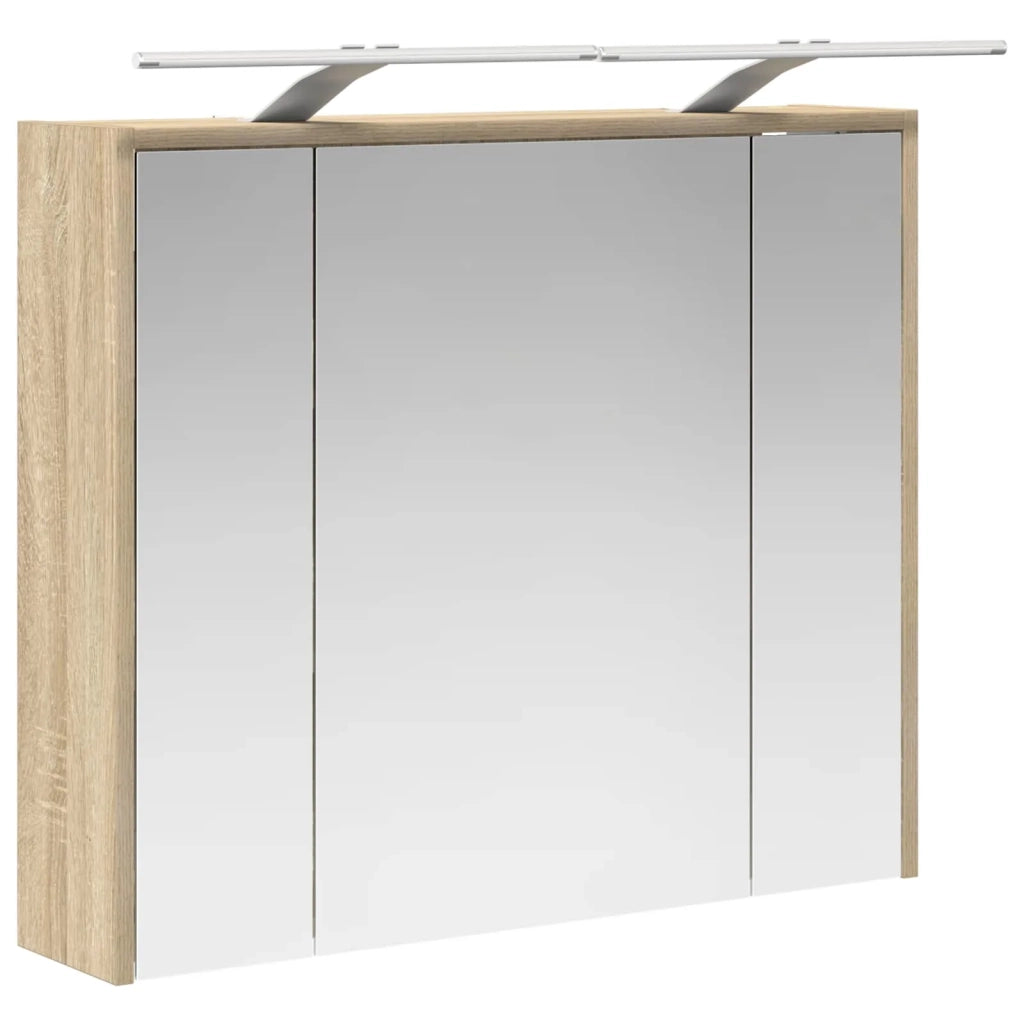 Mobiletto per specchio da bagno Rovere Sonoma
