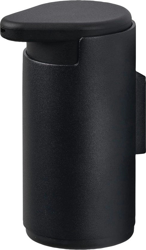 Dispensatore di sapone per installazione a parete - 85 x 144 cm - nero