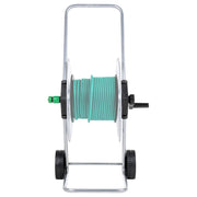 Carrello Avvolgitubo per Tubo Flessibile 60 m 1/2" in Acciaio