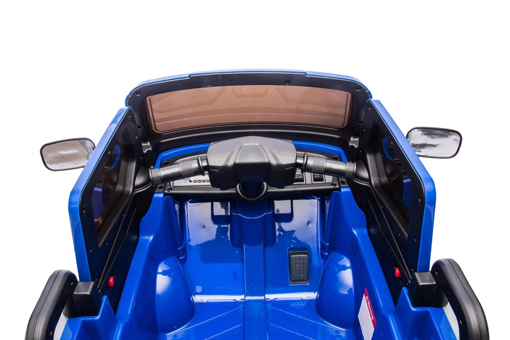 Macchina Elettrica per Bambini Licenza Piaggio Apecar 12V Blu
