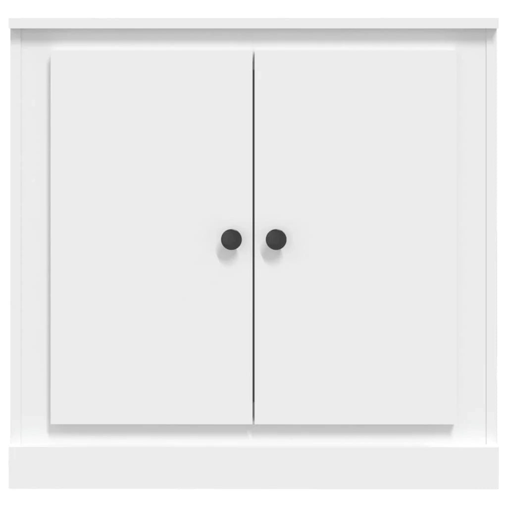 Buffet credenza cassettiera mobiletto mobile contenitore organizer per cucina soggiorno salotto 70 x 35,5 x 67,5 cm legno ingegnerizzato bianco 02_0030486