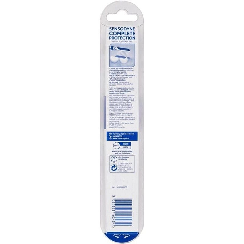 SENSODYNE SPAZZOLINO COMPLETE PROTECTION + PER DENTI SENSIBILI TESTINA PICCOLA SOFT