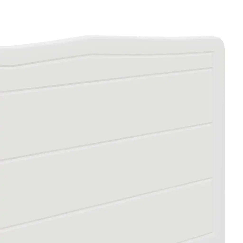 Testiera-Testata-Testiera Decorativa Bianco Lucido 180 cm Legno multistrato 954320