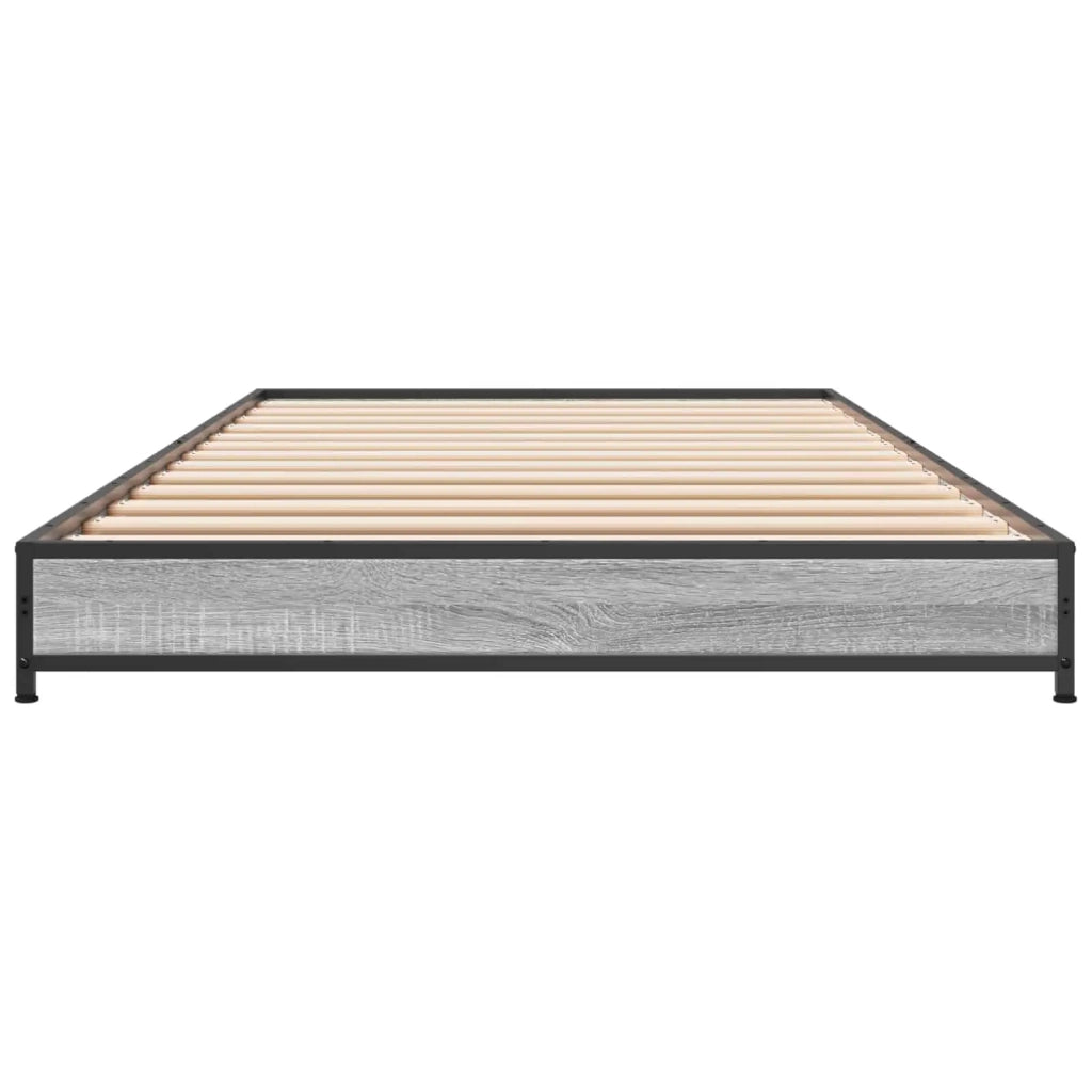 Struttura del letto Sonoma grigio 80 x 200 cm 8009146