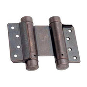CERNIERA A MOLLA DOPPIA AZIONE 75 mm - Bronzata - 2 pezzi
