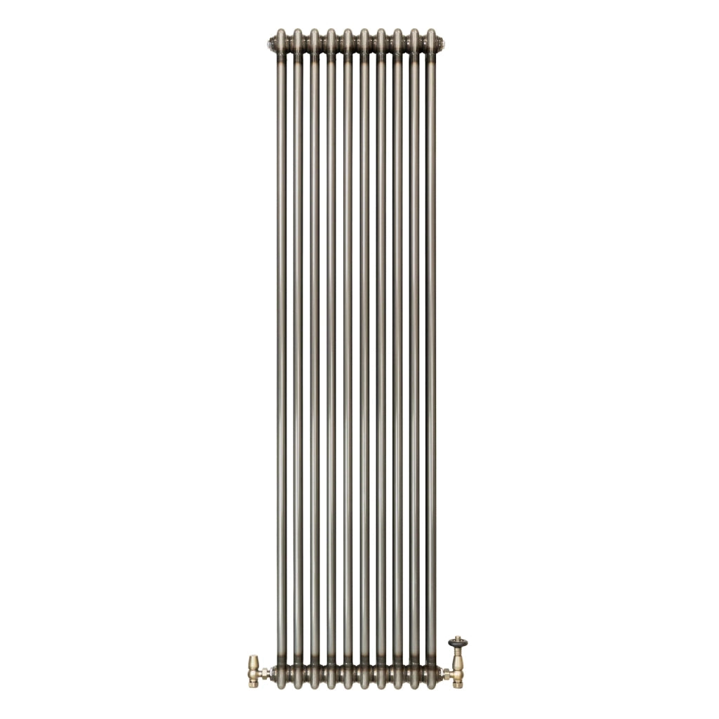 Radiatore 2 Colonne Verticale Metallo Grezzo 1800 x 470 mm TRV