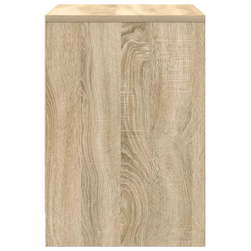 Comodini 2 pz con Cassetto Rovere Sonoma 40x34x50 cm 858772
