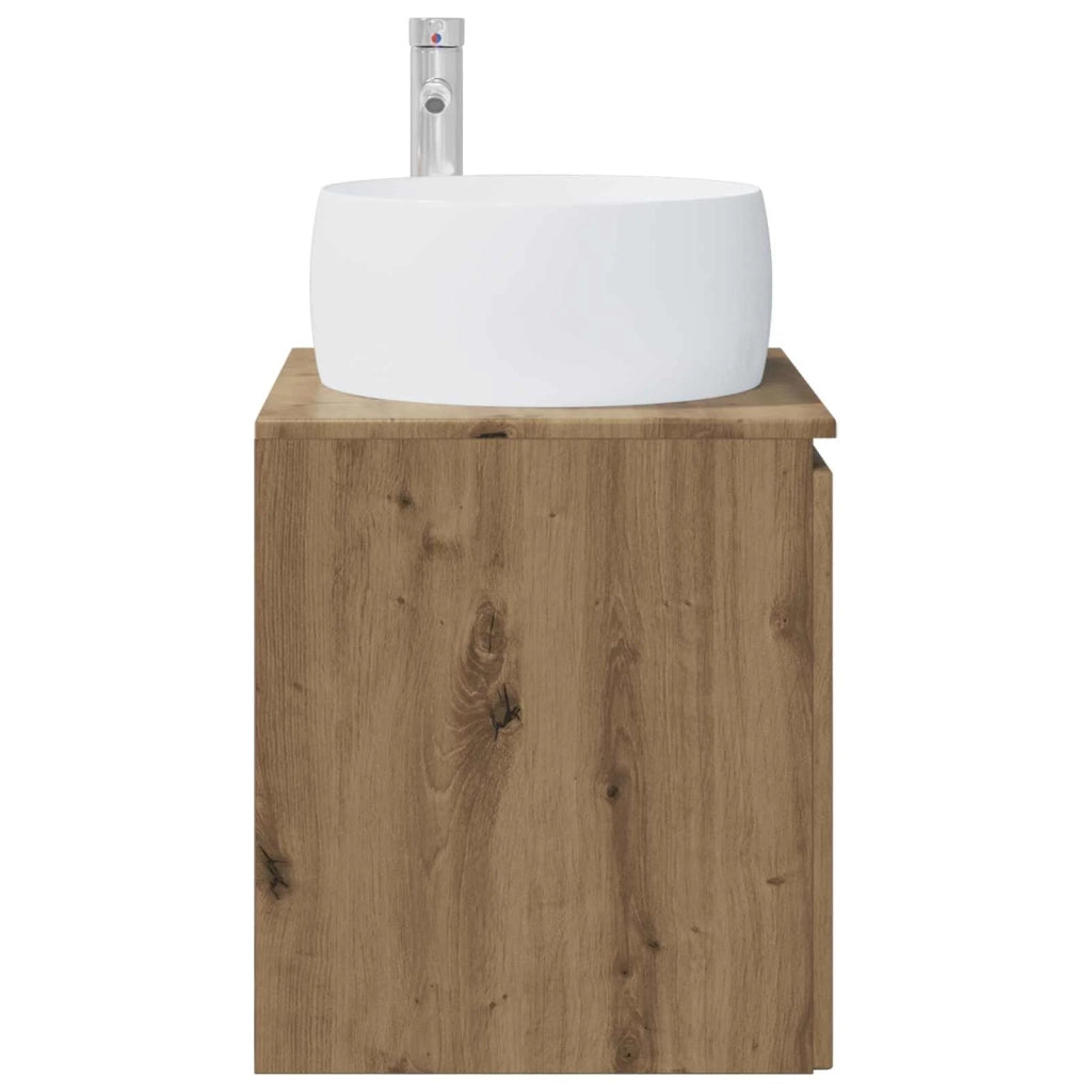 Mobile Lavabo da Parete Rovere Artigianale 49,5 x 44,5 x 66 cm 890461