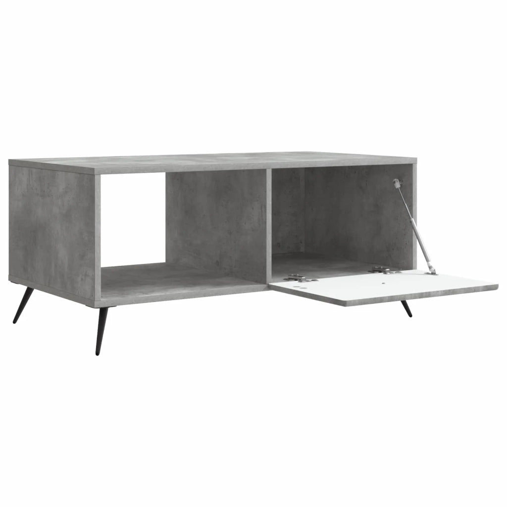 Tavolino da salotto Grigio Cemento 90 x 50 x 40 cm 895648
