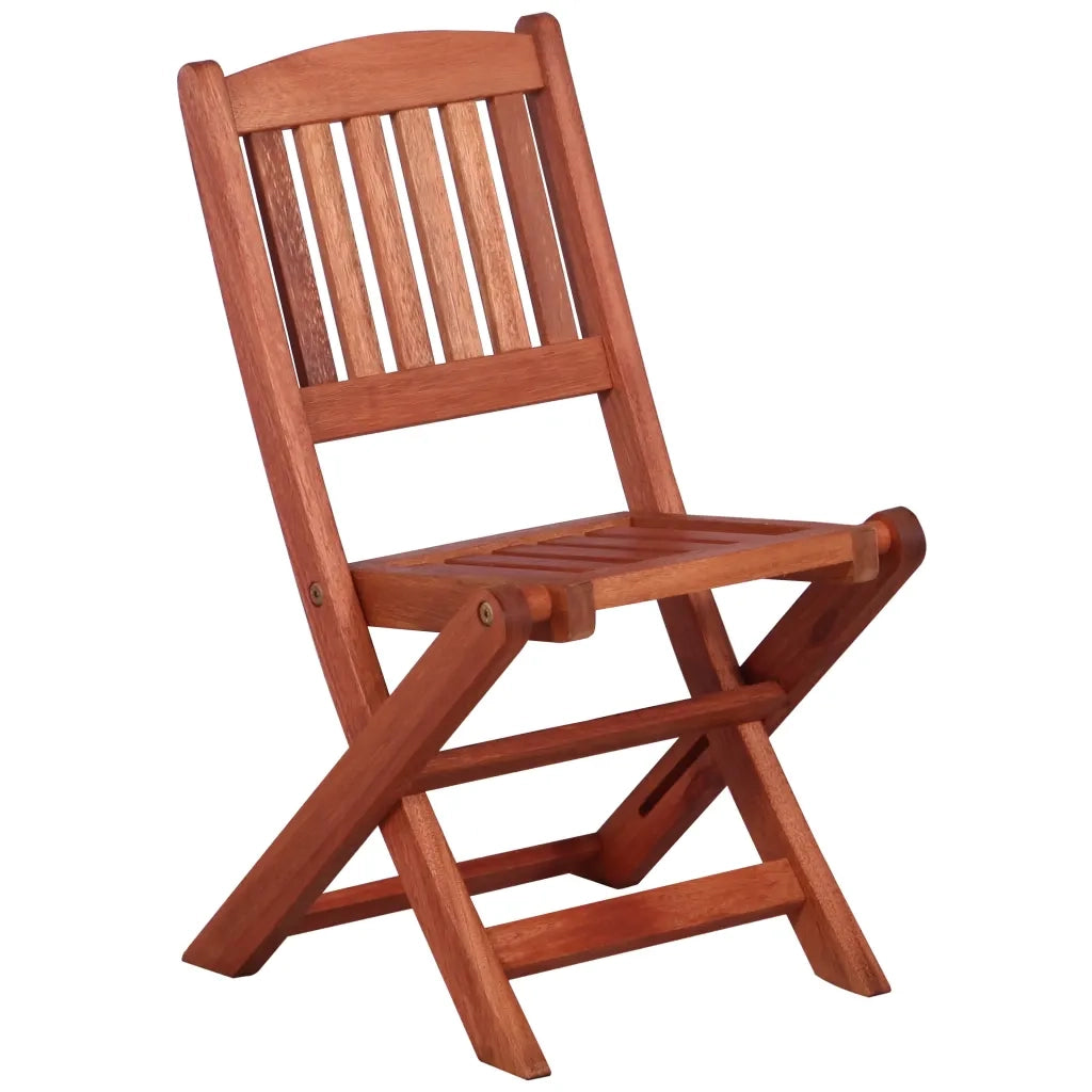 Sedie da Pranzo per Bambini 2 pz in Legno Massello di Eucalipto cod mxl 5762
