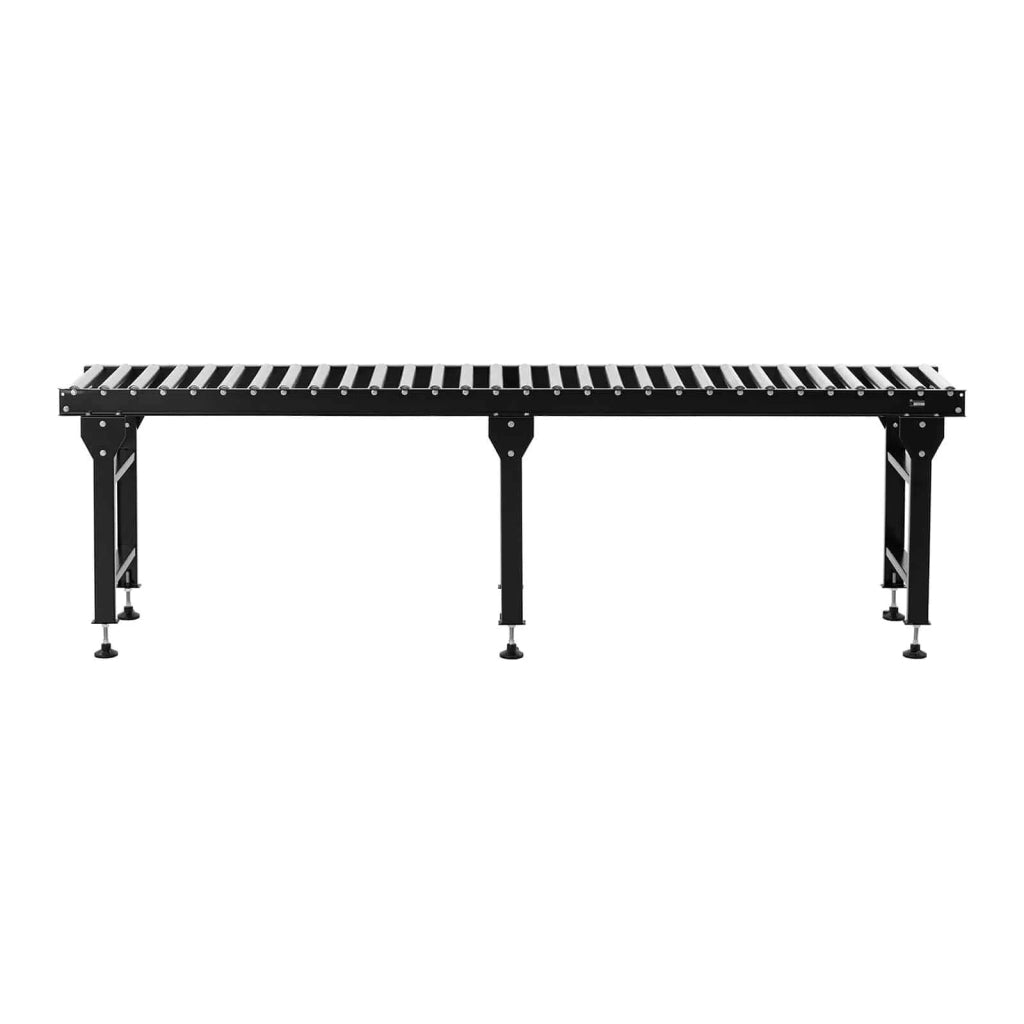 Trasportatore a rulli - 400 kg - 300 cm - 30 rulli - altezza regolabile 14_0007252