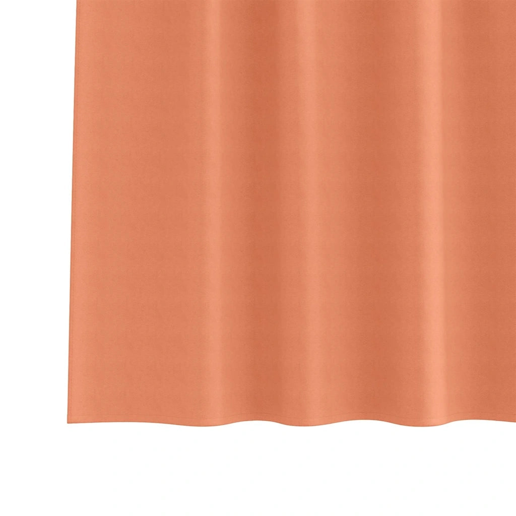 Tende Blackout con Anelli 2 pcs Terracotta 225 x 140 cm 4107635
