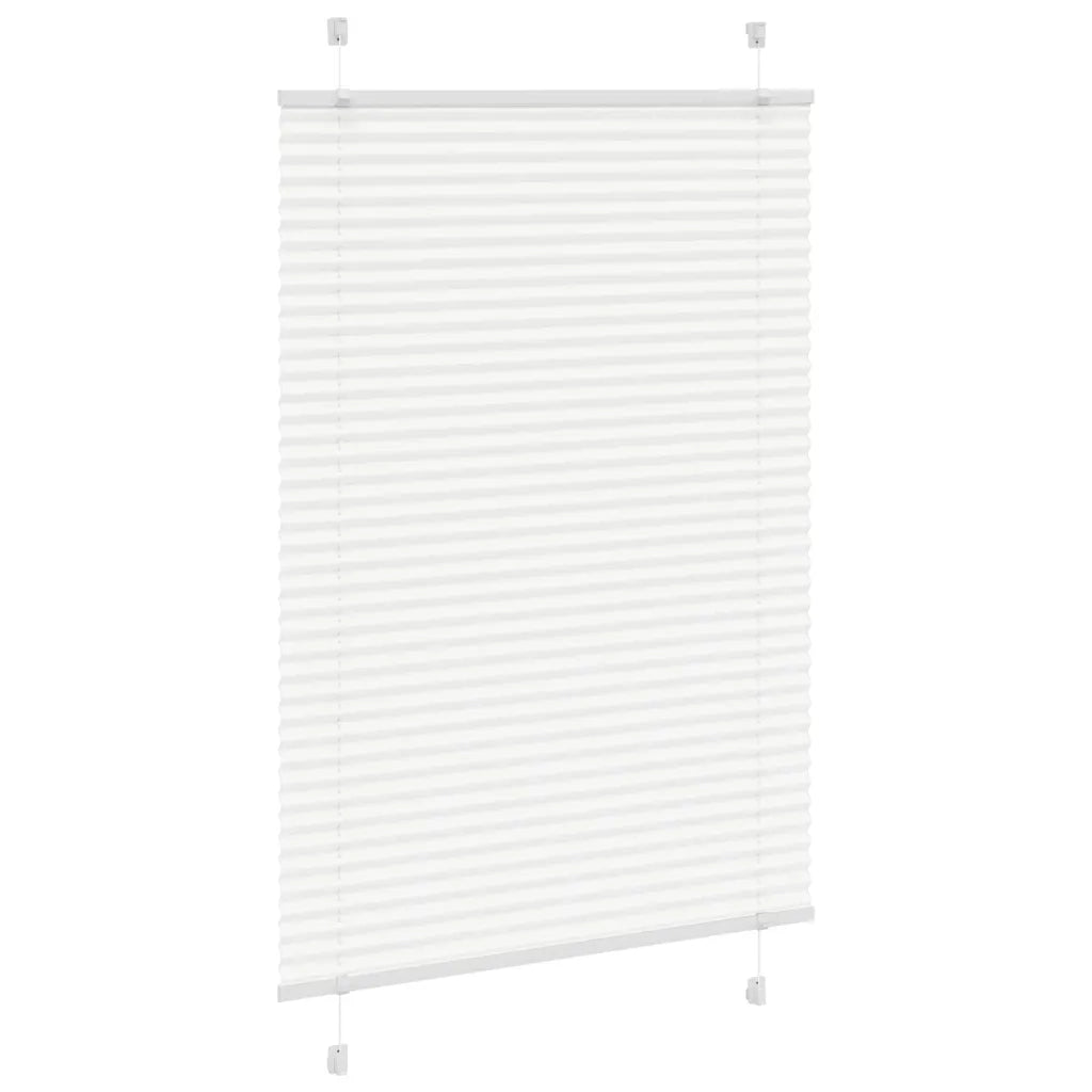 Tenda Plissettata | Tenda pliss¨¨ Bianca 85x100 cm Larghezza Tessuto 84,4 cm