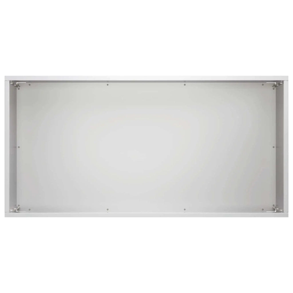 Vaso da giardino Argento 60 x 30 x 50 cm Acciaio zincato 8005578
