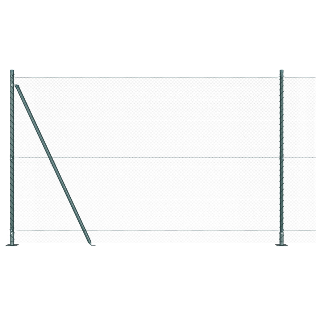 Recinzione Esagonale  Verde 1.5x10 m Acciaio