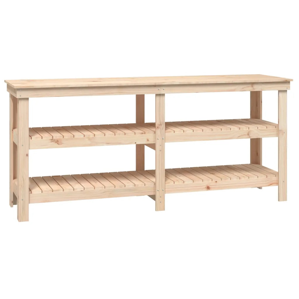Banco da Lavoro 181x50x80 cm in Legno Massello di Pino 823654
