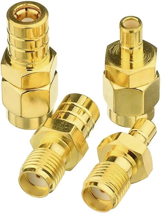 Kit di Adattamento da Vrouwelijke SMA a Mannelijke SMB - 4 Tipi SMA/SMB per Antenna Radio GPS WLAN