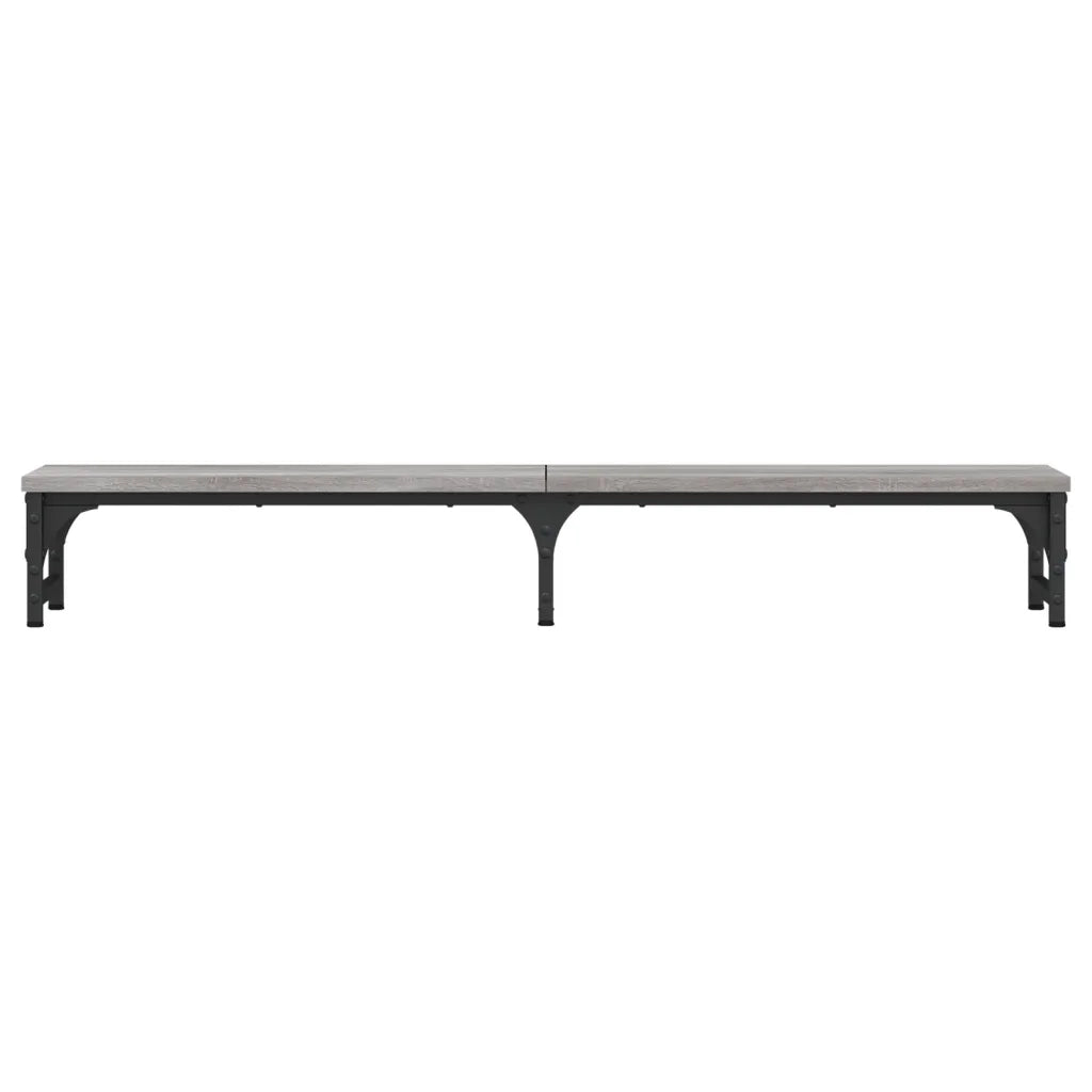 Supporto Monitor Grigio Sonoma 105x23x15,5 cm Legno Multistrato 834013