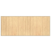 Tappeto del soggiorno | Tappeto Rettangolare Natura Chiaro 80x200 cm in Bamb¨´