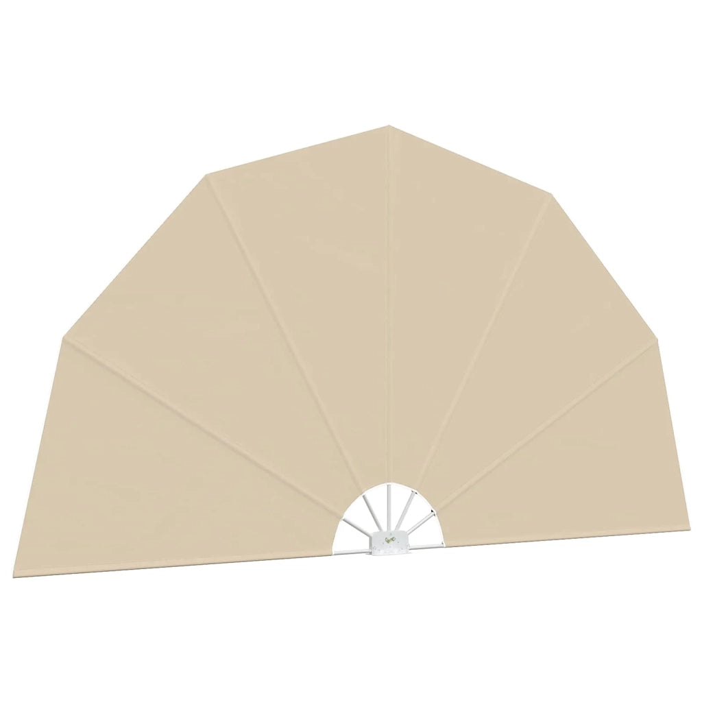Tenda Laterale per Terrazza Pieghevole Crema 200 cm 44578