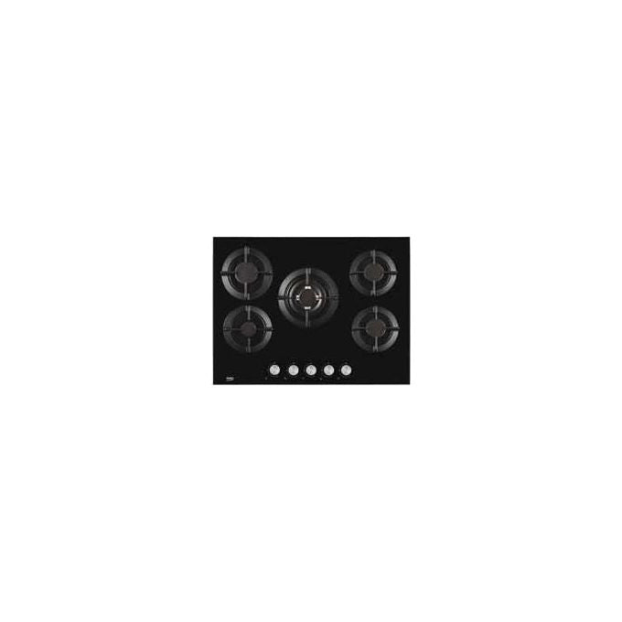 Beko HISW 75222 S piano cottura Nero Da incasso 68 cm Gas 5 Fornello(i)