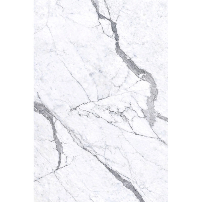 Pannello Decorativo Effetto Marmo Gres Porcellanato Set 6 Pz 4,3 Mt2 Rivestimento Murale Pvc In Uv 120 X 60 Marmo Bianco
