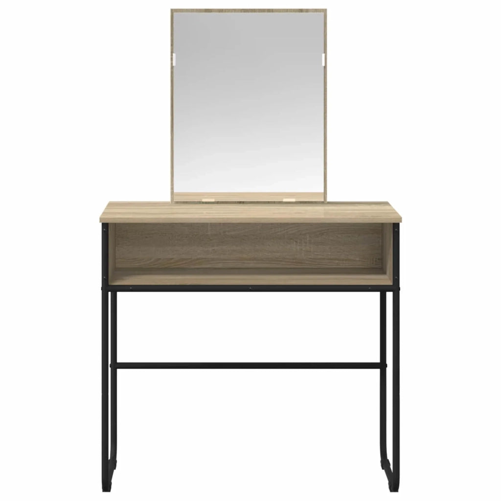 Tavolo da Trucco con lo scaffale Rovere Sonoma 81 x 40 x 131 cm 8007690