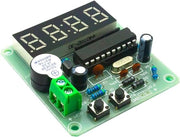 Oro Verde - Kit orologio elettronico DIY - allenaggio soldeo - addestramento pratico - display LED - 4 bit - esercizi di saldatura