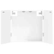 Armadio per Dartboard ALKMAAR Bianco 52,5 x 10,5 x 53,5 cm 896225