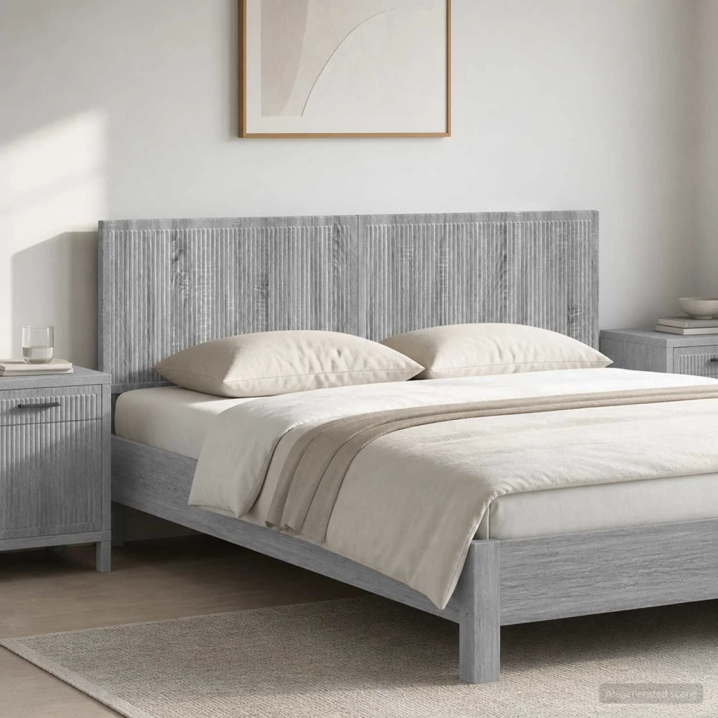 Testiera da Muro EDE Sonoma grigio Legno ingegnerizzato 896061