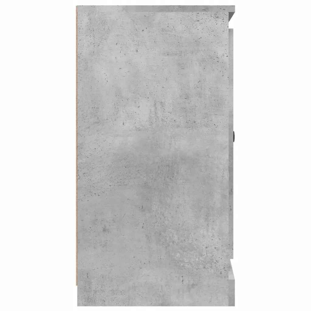 Credenza | Madia | Buffet da pranzo | Armadio da pranzo Grigio Cemento 70x35,5x67,5 cm in Legno Multistrato