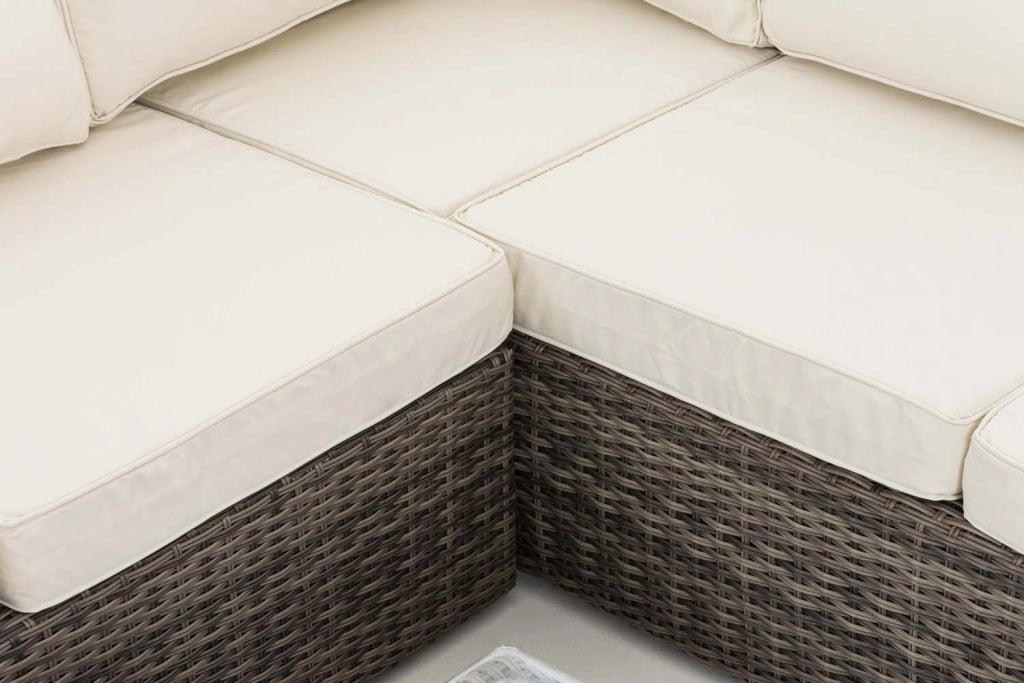 Ecksofa-Garnitur Liberi 5mm CremeweiYa 1