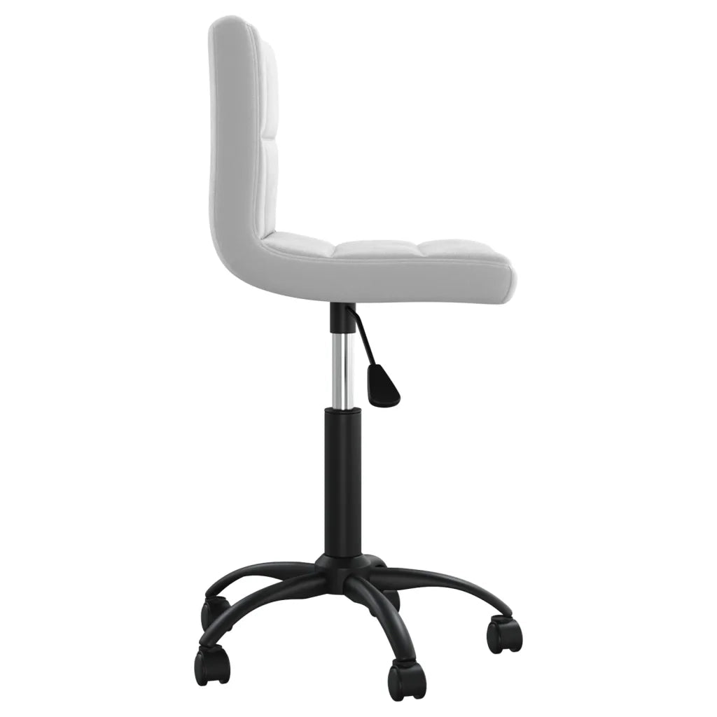 Sedia da Pranzo Girevole Grigio Chiaro in Velluto cod mxl 16748