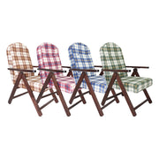 Poltrona 'Molisana' Tessuto Marrone