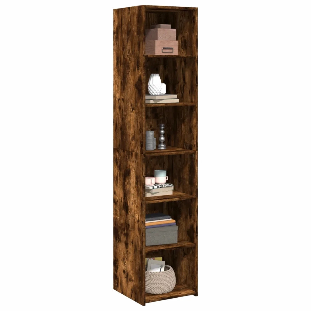 Credenza Rovere Fumo 40x41x185cm in Legno Multistrato 3281670