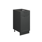 Vicco Mobiletto base per cucina Grigio scuro 40 cm senza piano di lavoro