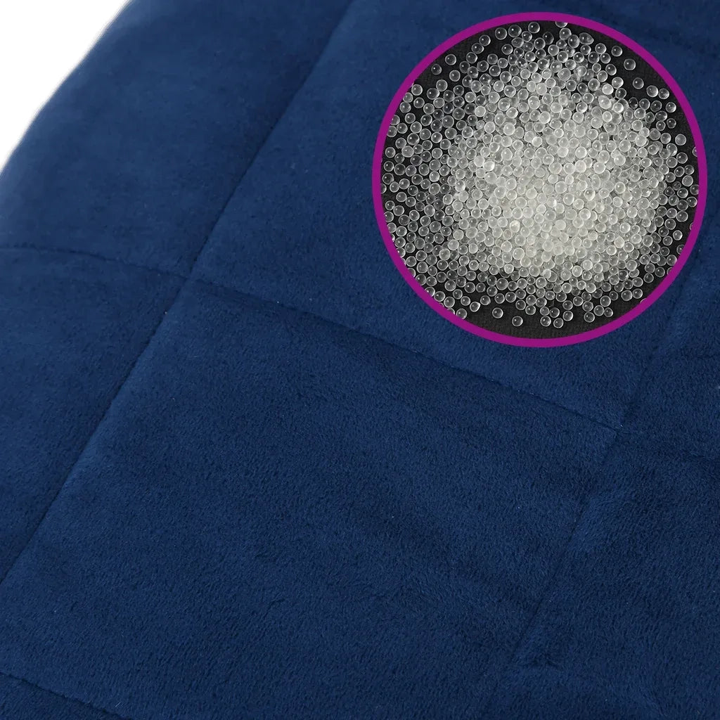 Coperta Ponderata Blu 120x180 cm 9 kg Tessuto cod mxl 76703