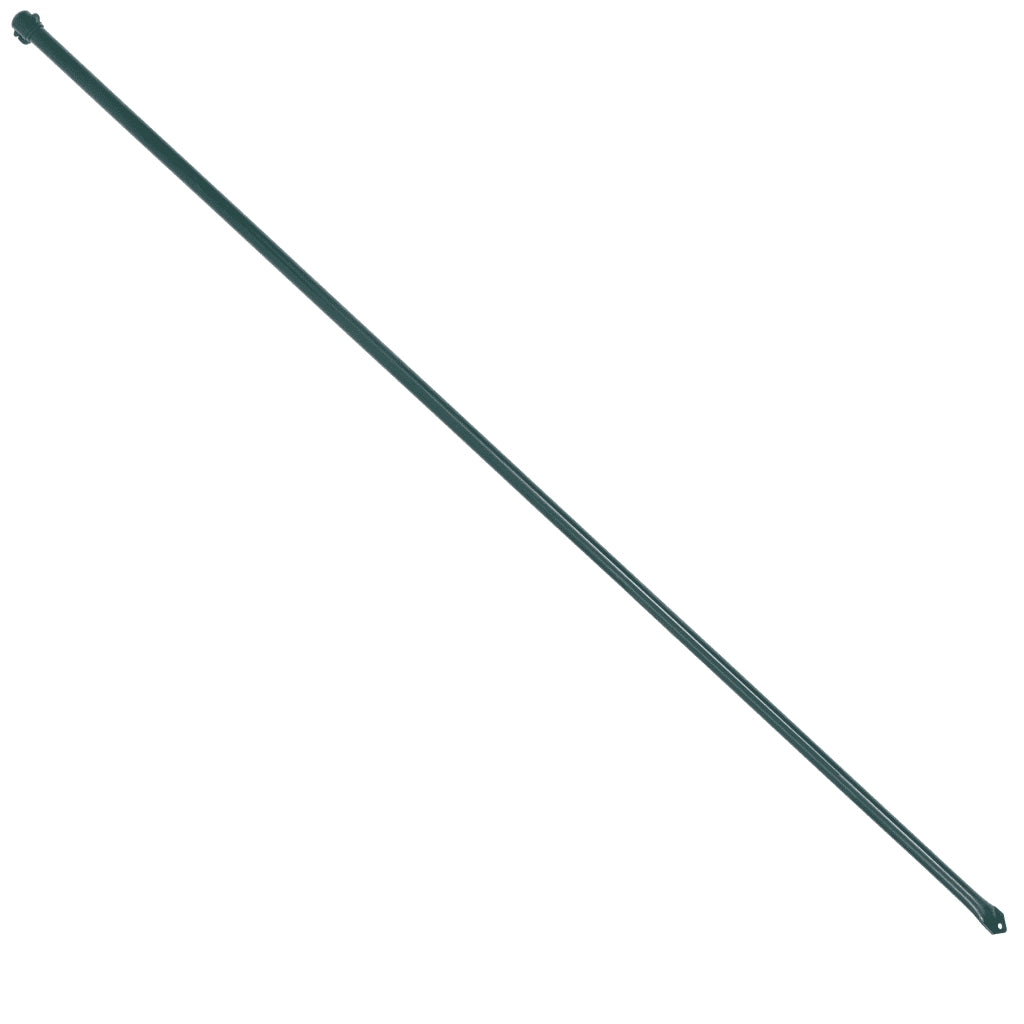 Pali da Giardino 10 pz in Metallo 1,5 m Verde CFW6881591