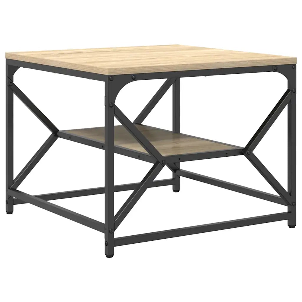 Tavolino da salotto Rovere Sonoma 51 x 50 x 40 cm 868226