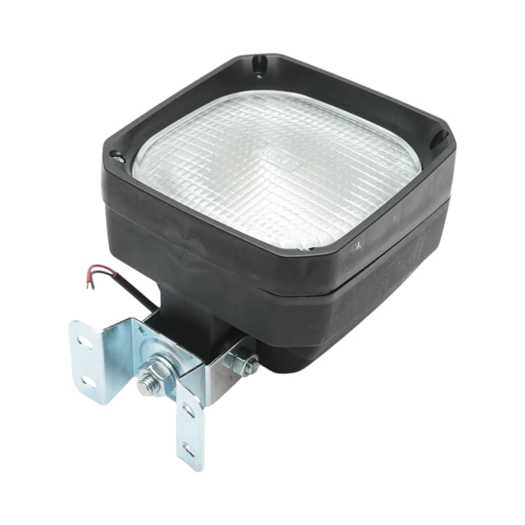 Lampada, faretto da lavoro quadrato 12V con supporto orientabile 135x135x105mm Breckner Germany