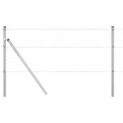 Palo della recinzione 26 pz Grigio 3,2 x 3,2 x 80 cm CFW4918577