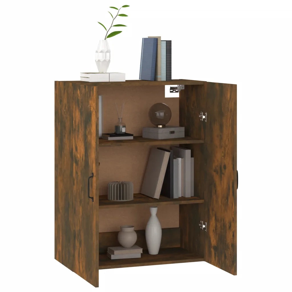 Mobile Pensile Rovere Fumo 69,5x34x90 cm in Legno Multistrato cod mxl 40543