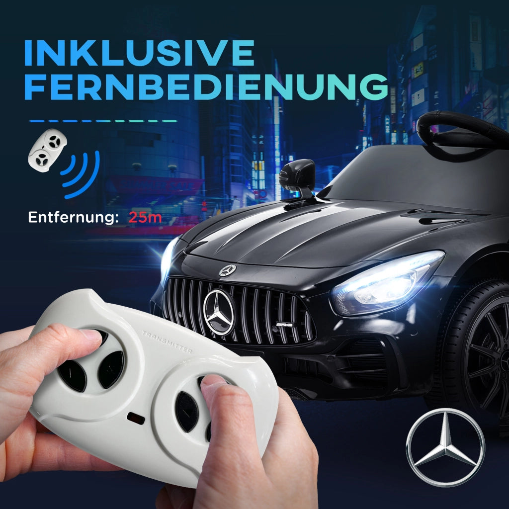 Auto elettrica per bambini Mercedes ¨C zephmum ¨C Nero