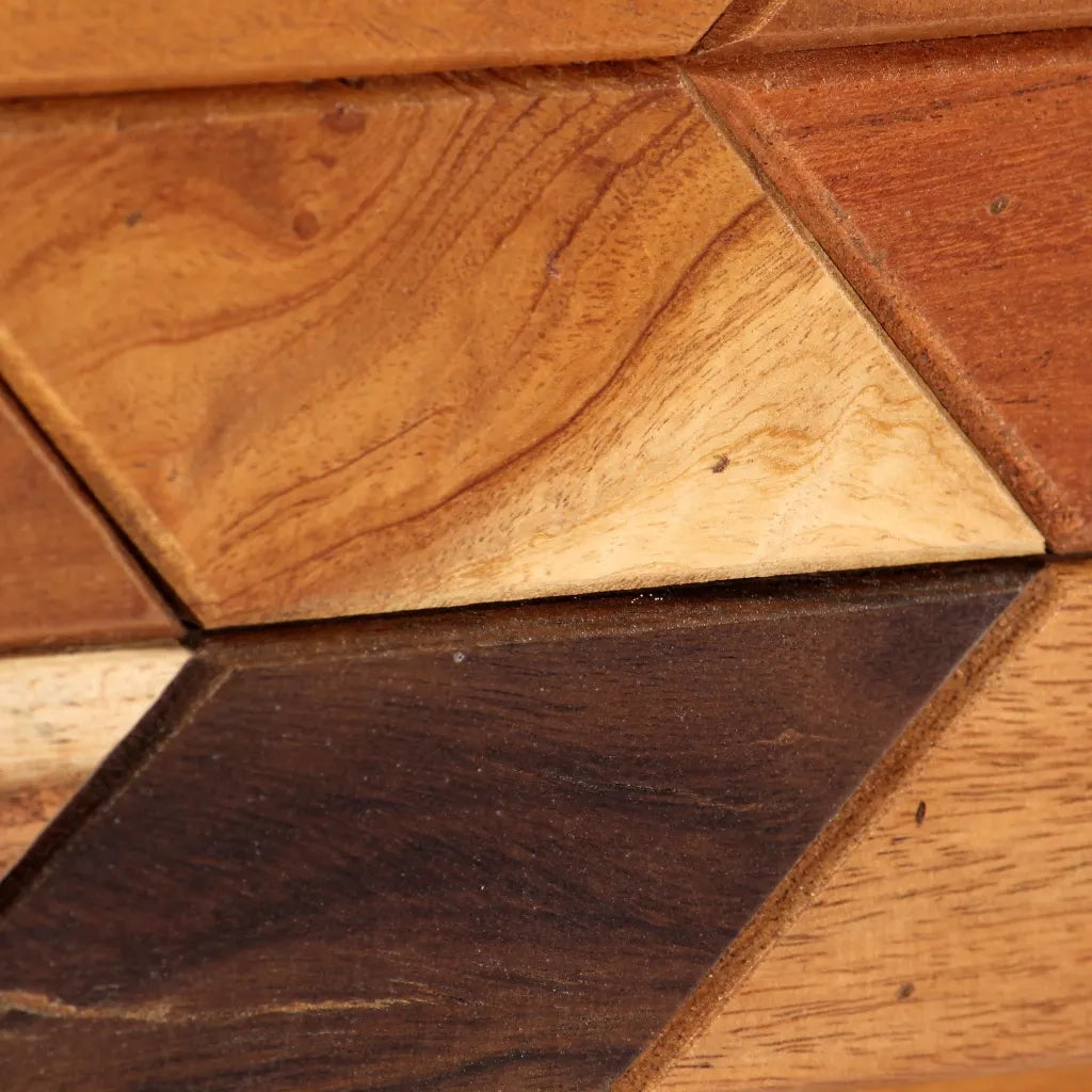 Comodino 40x30x50 cm in Legno Massello di Recupero 282731