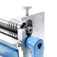 Calandra a tre rulli per pezzi fino a 300 mm piegatrice manuale per la lavorazione della lamiera