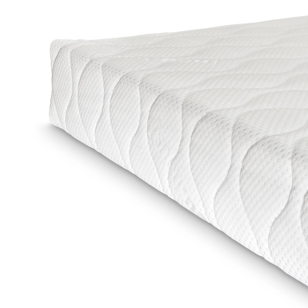 Materasso a Schiuma Fredda 200x200 cm con Coprimaterasso Rimovibile [neu.haus]